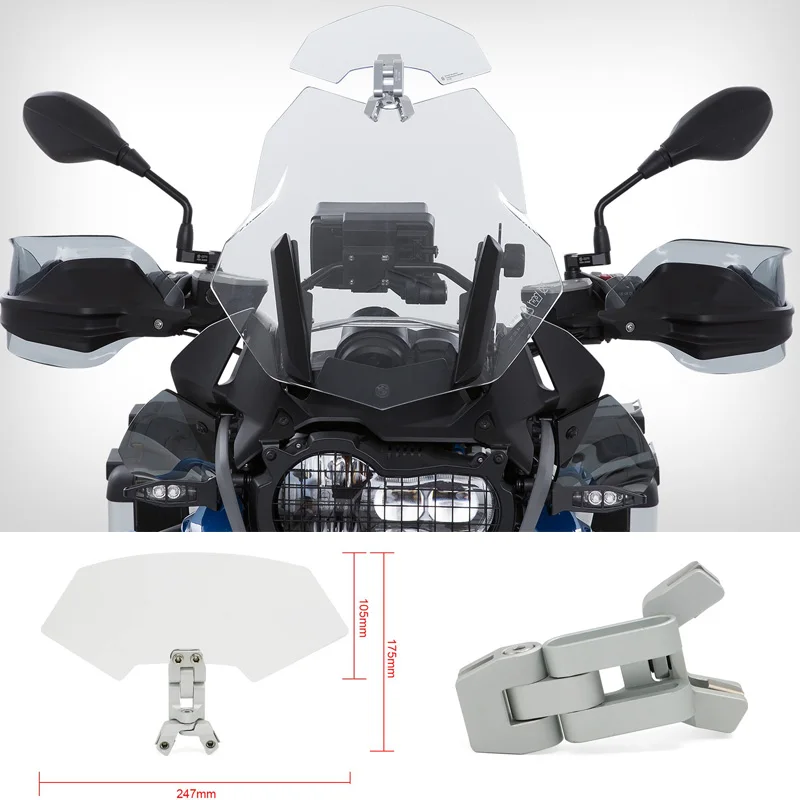 Зажим для крепления ветрового экрана BMW F650GS F700GS F750GS F800GS F850GS/Adv G310GS G650GS R1200GS LC |