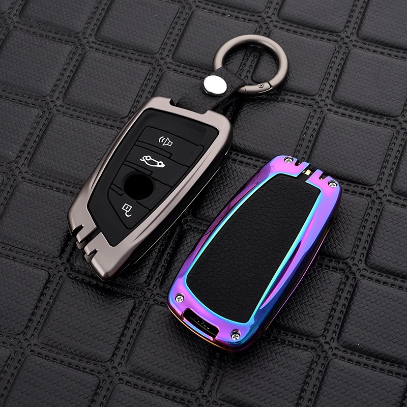 

Suitable for BMW 5 series 7 series key case X1X2X3X4X5X6 remote control key case car metal key case buckle