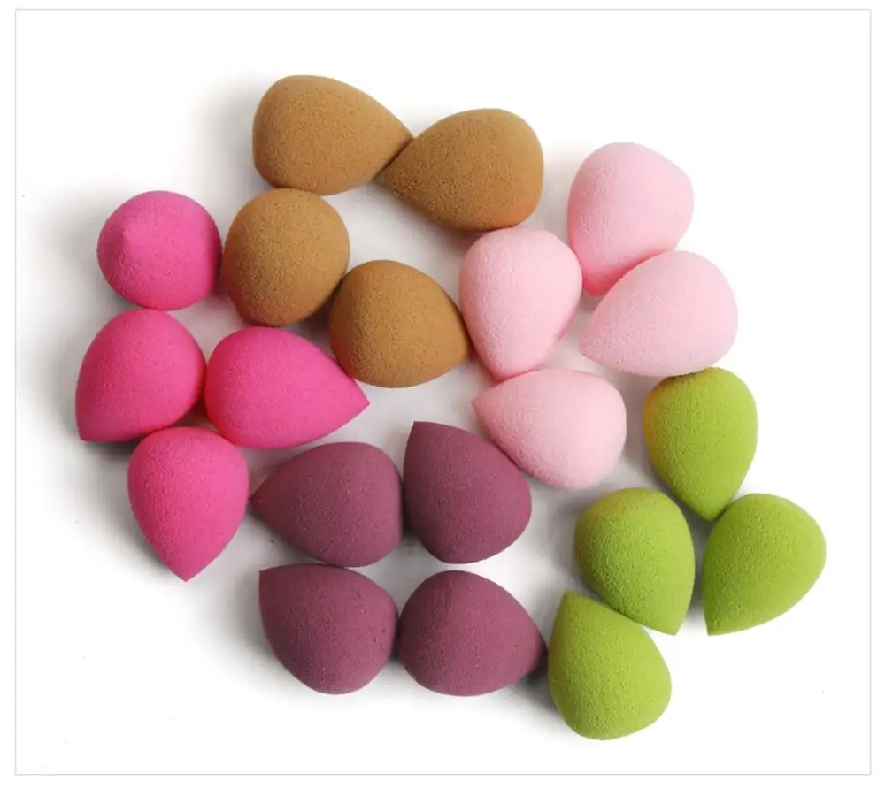 

10/20pcs Cosmetic Puff Mini Powder Puff Soft Makeup Foundation Sponge Beauty Make Up Tool Accessories Water-drop Shape Wholesale