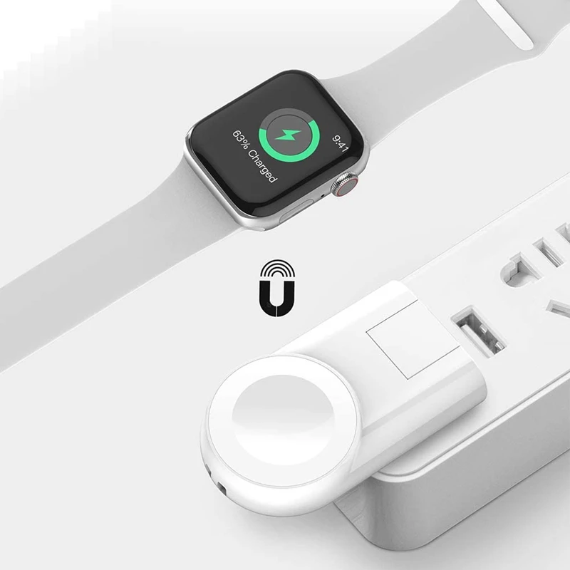 Портативное дорожное магнитное зарядное устройство USB регулируемая зарядная