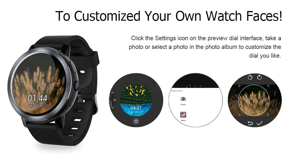 Новейший AMOLED круглый экран 2g 3g 4G LTE сеть Смарт-часы 3g B 32GB MT6739 android 7,1 gps wifi bluetooth smartwatch SIM карта