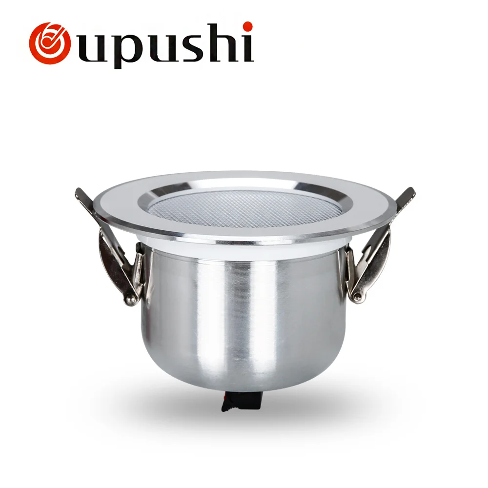 Oupushi CE803 встроенный потолочный динамик 10 Вт Портативный мини аудио домашний кинотеатр система настенный динамик с усилителем