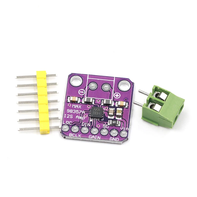 Max98357 3 Вт усилитель класса D Breakout интерфейс ies Dac декодер модуль без фильтра аудио плата для Raspberry Pi Esp32