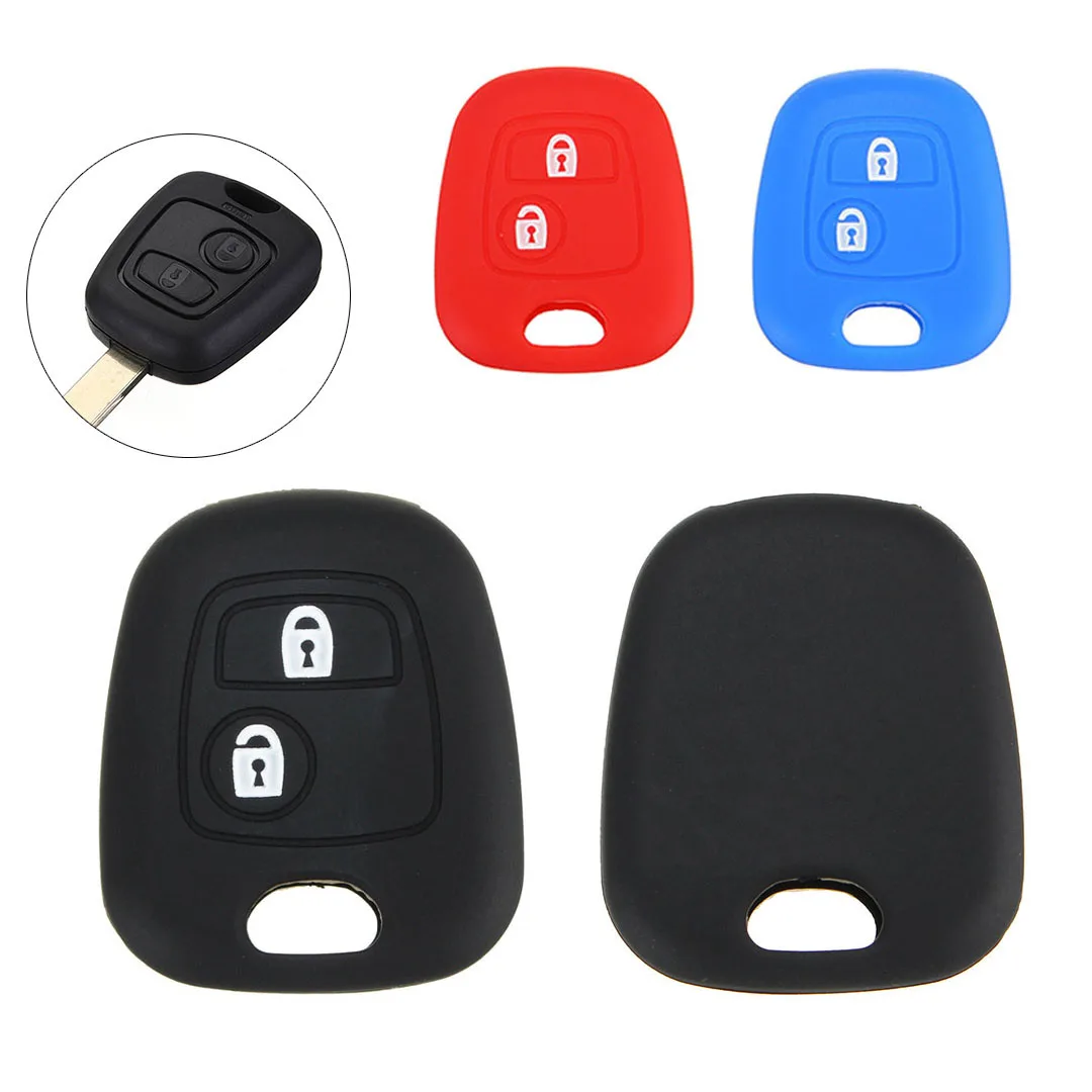 Автомобильный ключ чехол КРЫШКА ДЛЯ Peugeot 206 307 207 408 107 407 306 406 607 Citroen C2 C3 C4 C5 Иран Saxo
