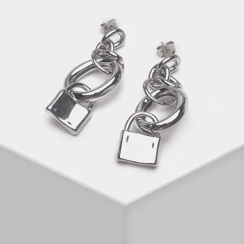 

Amorita boutique Stylish and elegant lock drop earrings