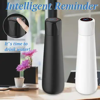

Stainless Steel Smart Water Bottle IP67 Waterproof Water Cup Temperature Display Vacuum Cup With LCD Touch Screens
