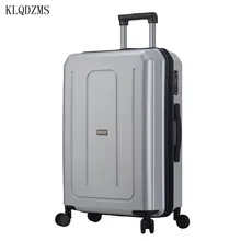 KLQDZMS 20/24 дюймов дорожная сумка кодовый замок для чемодана Спиннер для переноски на Чемодан Бизнес чемодан для багажа на колесиках