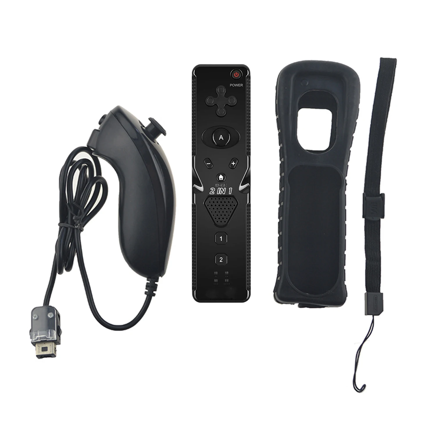 Для геймпад для Nintendo Wii Пульт дистанционного управления Встроенный Motion Plus беспроводной пульт дистанционного управления геймпад для Nintendo Wii Nunchuck контроллер Джойстик для игр