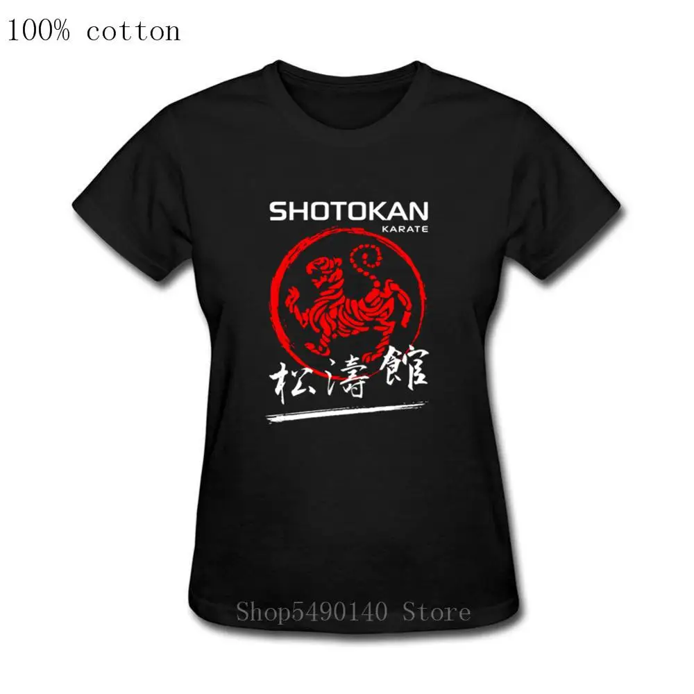 Новейшая японская женская черная футболка SHOTOKAN с символами карате размер S XL