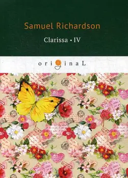 

Foreign languages Richardson s. Clarissa IV cover soft 16 +