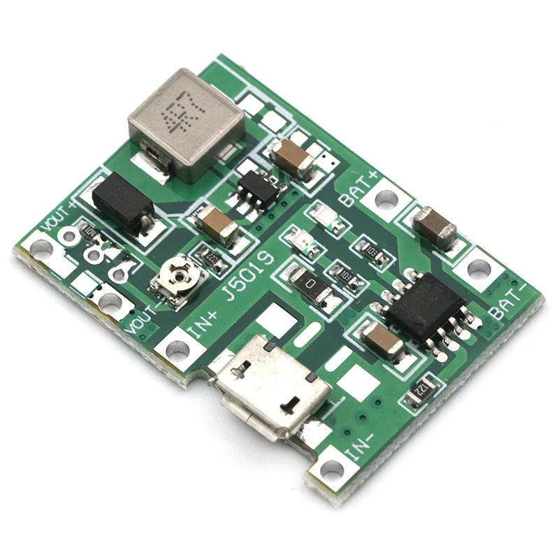 

10PCS Lithium Li-ion 18650 3.7V 4.2V Battery Charger Board DC-DC Step Up Boost Module