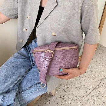 

Crocodile Pattern Small PU Leather Crossbody Bags for Women 2020 New Chain Shoulder Bag Female Phone Purses Luxury Handbags