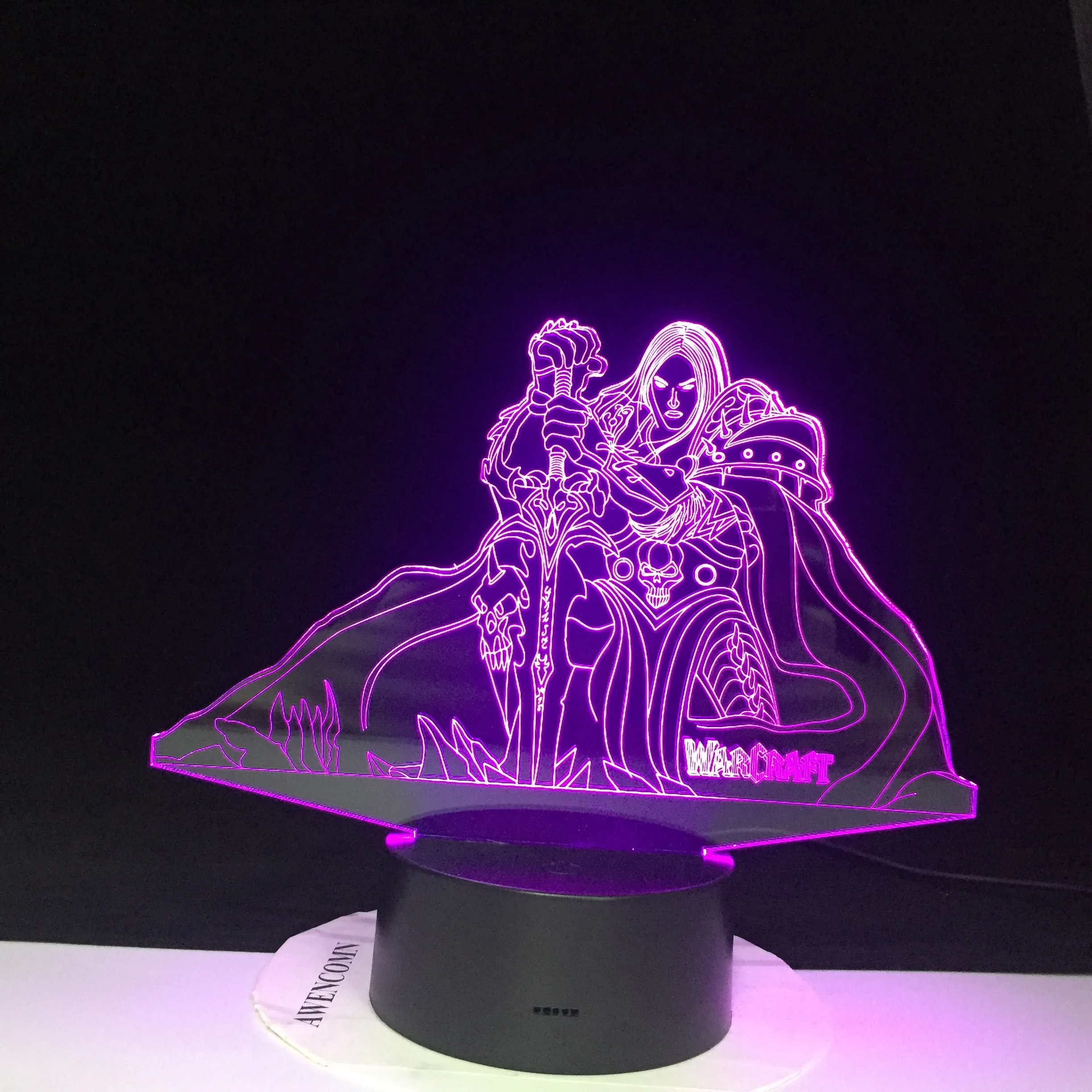 Игра World of Warcraft фигура короля лича артаса менетила гулдана декор для детской