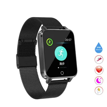 

Fashion X9 Smartwatch Color Screen IP68 Waterproof Smart Watch With LED Light Heart Rate Monitor Smart Bracelet Men Women Watche