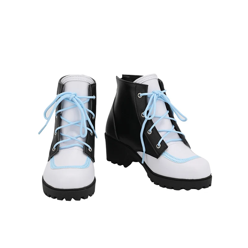

BanG Dream Nyubara Reona Cosplay Boots PU Leather Shoes Halloween Cosplay Prop Custom Made For Girls Women