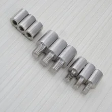 SU304 распределитель из нержавеющей стали с тремя петлями коробка Петля двери шкафа съемный плечевой внешний винт M8 в настоящее время доступен