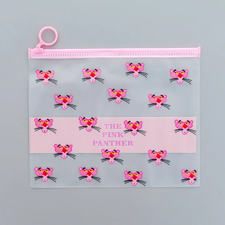1 шт. розовый Леопардовый простой пенал сумки Kawaii для девочек чехол-карандаш прочный большой емкости школьные принадлежности Канцтовары высокое качество - Цвет: Q