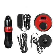 Набор тату-машин, 1 поколение, роторный двигатель, машинка для татуировки, маг, управление питанием, переключатель, педаль