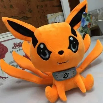 Аниме Наруто Узумаки кьюби Косплэй реквизит символ Коноха Kawaii биджуу Курама