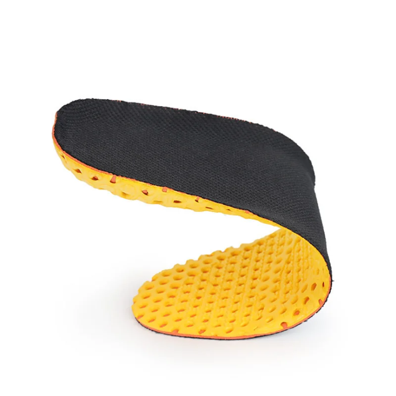 Elastic Shock Absorbing Insoles Breathable Honeycomb Sneaker Inserts Sports Memory Foam Shoe Insole Unisex_voghion.com