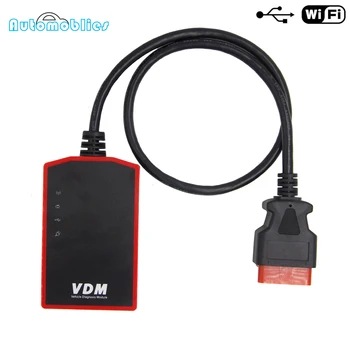 

VDM UCANDAS WIFI USB OBD2 Automotive Scanner Car Full System Auto Diagnostic Tool Multi-Language OBD 2 Scanner Free Update
