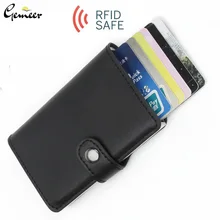 Gemeer Commercio Estero Automatico Del Raccoglitore Cassa di Carta In Lega di Alluminio Anti-Smagnetizzazione Anti-Theft RFID di Alluminio della Carta di Credito Bancario(China)