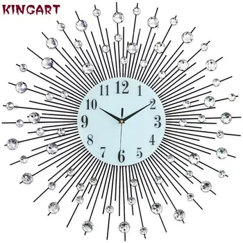 

Popular Watches And Clocks Iron Art Creative Wall Clock Fashion Living Room Electronic Clock Quartz Clock Amazon Cross 1701770