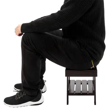 

Children Stool Multi-Function Bamboo Shoe Bench Stool Children'S Adult Stool Living Room Home Small Bench Sofa Tea Table Chair