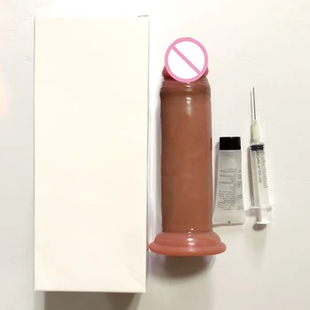 S/M/L Double-layer Soft Silicone Dildo Erotic Sex Toys For Women Strap On Dildo Sextoy Thick Penis For Woman Consolador Realista 5