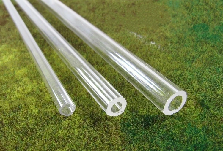 20 шт. круглые трубы из органического стекла длина 50 см|model building materials|model buildingsand table