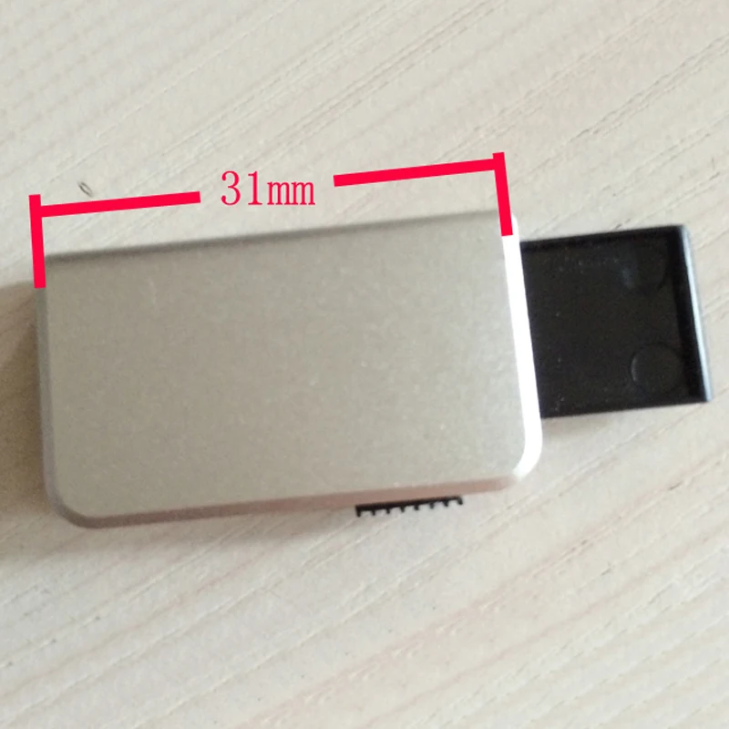 100 шт без логотипа металлические книги USB диск оболочки U диск мини-книги оболочки USB карта памяти корпус Push-pull тип U диск чехол