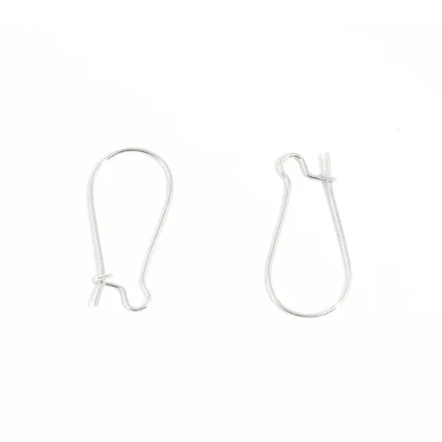 Ganchos de Metal alta calidad para pendientes, Base en forma de U, accesorios de fabricación de joyas, 100 unidades - AliExpress Joyería y accesorios