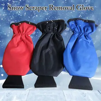 

Car Snow Scraper Removal Glove Cloth Cleaning Snow Shovel Ice Scraper Tool For Auto Window Outdoor Car-stying Winter Gloves