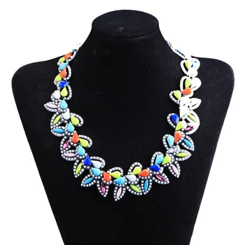 

Cremo New Brand Shourouk Alloy Flower Vintage Statement Pendants & Necklaces Crystal Jewelry Fashion Accessory 2020