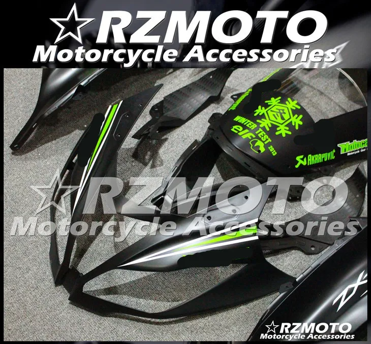 Мотоциклетный обтекатель abs подходит для Kawasaki ZX6R 636 2013- корпусные детали прессформы Магазин № 0505