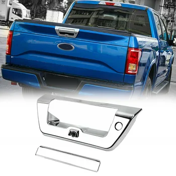 

New Arrival High Quality For Ford F150 2015-2019 Door Handle Cover Tailgate Trim Bezel Finish Chrome