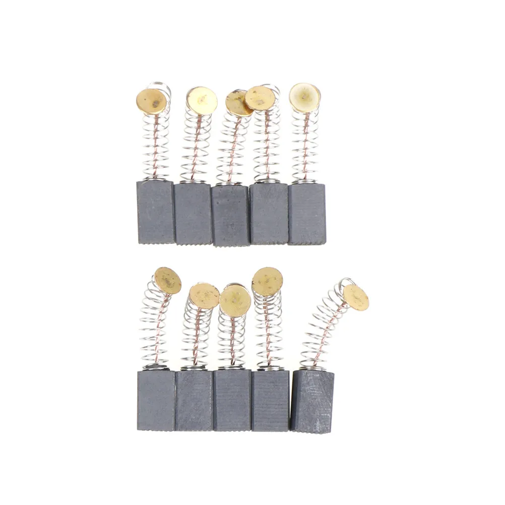 8pcs 4.7x5x8mm Mini Drill Electric Grinder Replacement Carbon Brushes Spare  Parts for Electric Motors Dremel