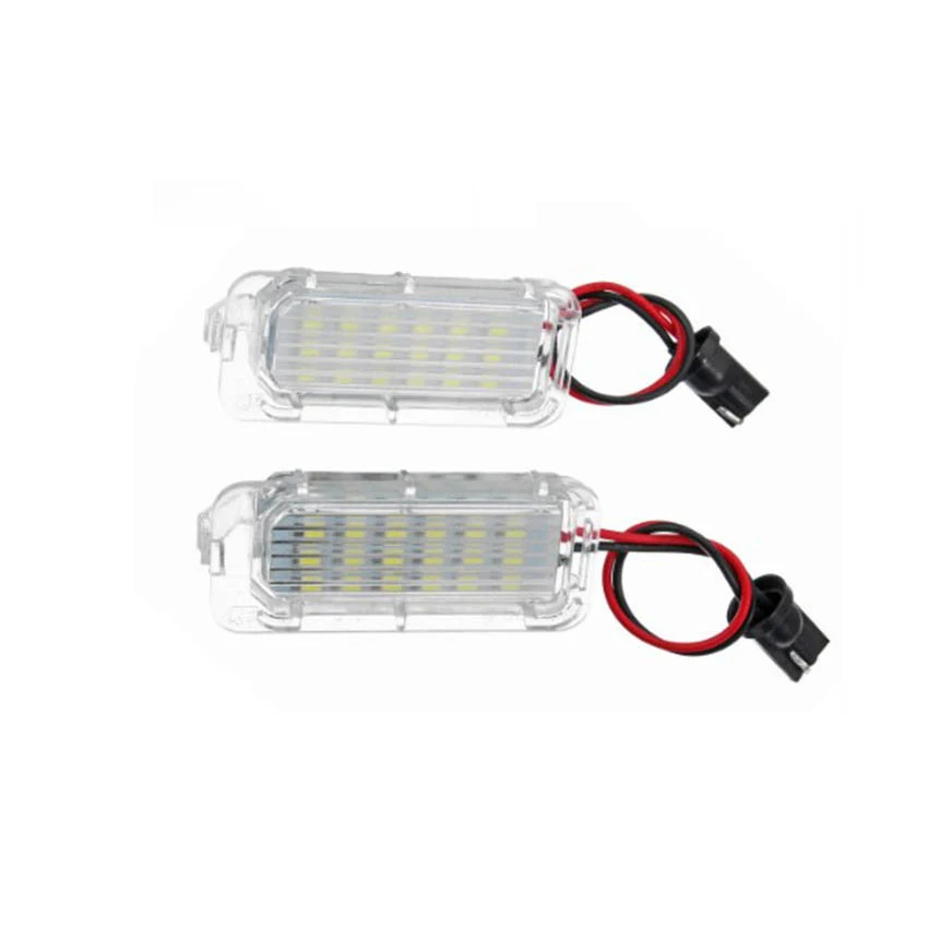 

2pcs 12v LED Number License Plate Light Lamp White Canbus for Focus 5D C-Max MK2 Fiesta Mondeo MK4 Galaxy S-Max/Kuga