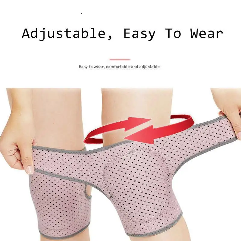 1Pair Women Knee Support Dance Yoga Gym Tennis Knee Pads Brace Sport Kneepad Children Workout Padded Sponge Knee Protection