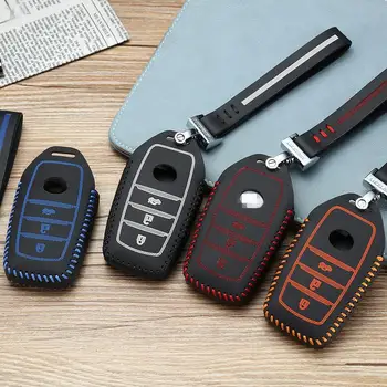 

Car Key Bag leather OEM key case for toyota camry corolla rav4 prado 86 FJCruiser 2012-2020 case car accessories