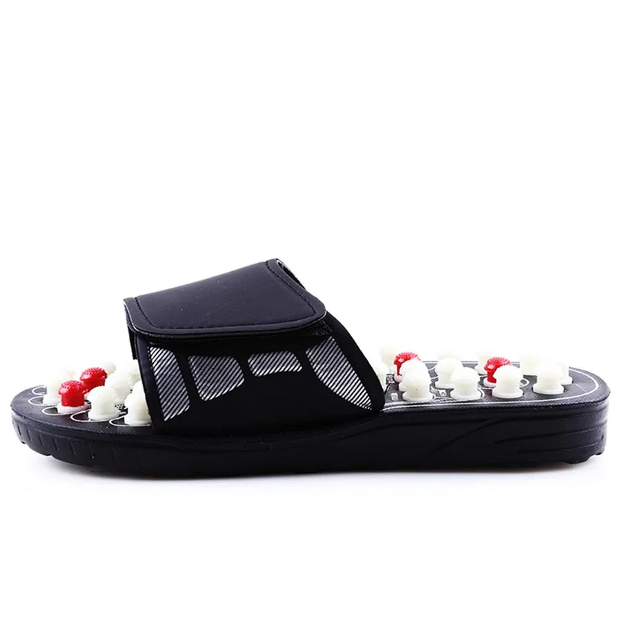 ladies men's foot massage therapy activation care adjustable sandals slippers foot health massage shoes magnetic therapy 35A14 (20)