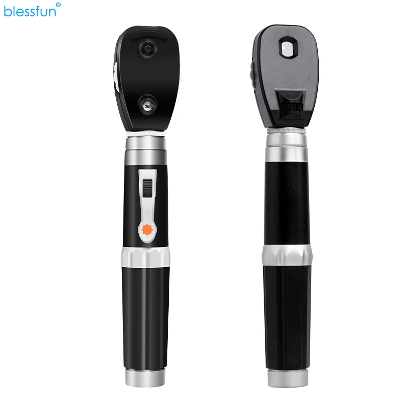 PROD 32981050608 Medical Retinoscope Eye Diagnositc Kit led direct
lllumination ophthalmoscope High Quality blessfun