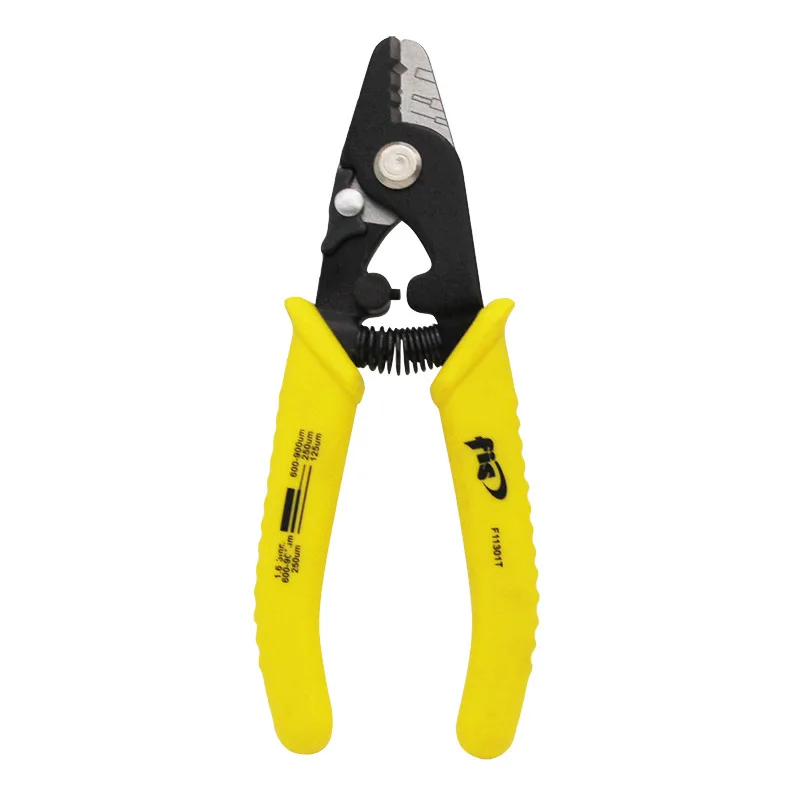 Descuento F11301T pinza Miller de fibra de corte alicates F11301T FIS Tri-agujero Stripper de fibra óptica Miller de stripper 9YaLQVknDej