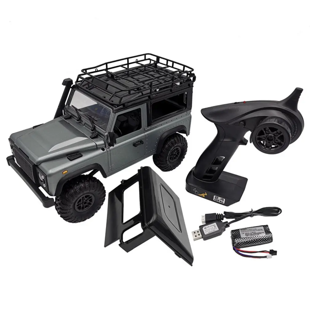 

New MN 99 Upgraded Version MN99S D90 4WD RC Car 1/12 Scale Defender Electric Remote Control Car Toy For Boy Gift With LED Lights
