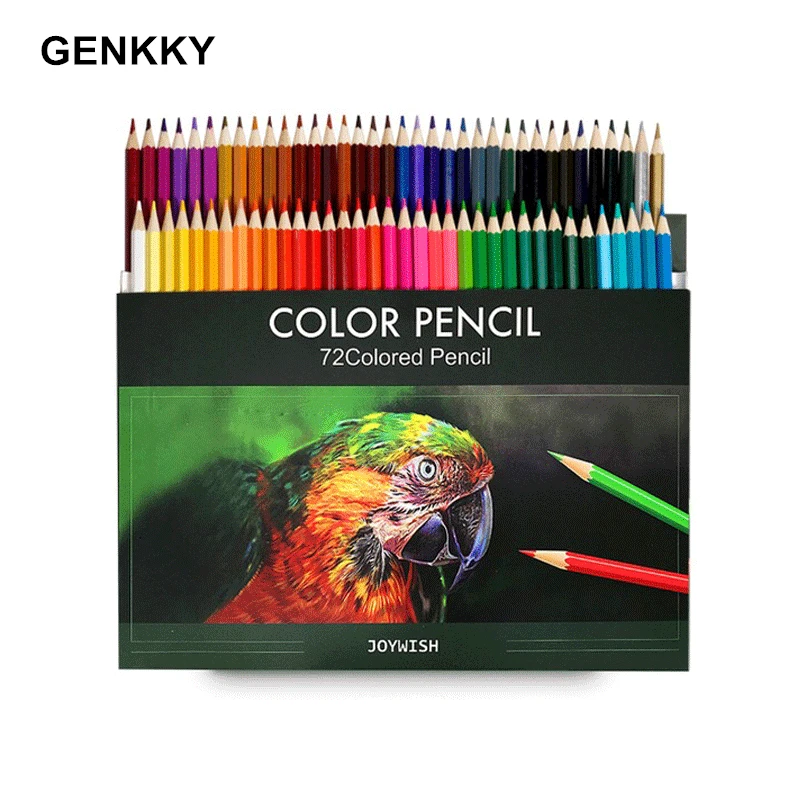 12/18/24/36/48/72 WaterColor Pencils Set Wood Colored Pencil Set Painting gifts For kids Art School Supplies color pencils,children painting supplies