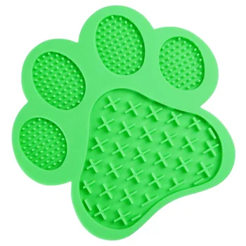 

Dog Lick Pad Slow Dispensing Feeding Mat with Suction to Wall for Pet Bath Train