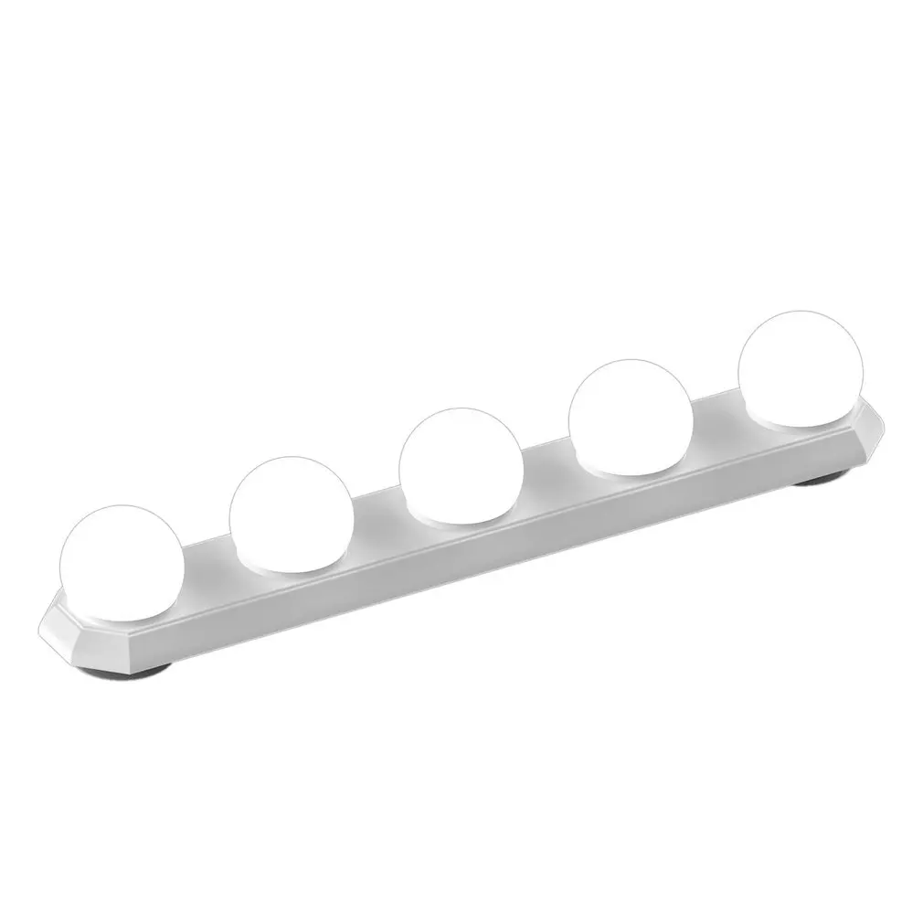 

LED Makeup Mirror Lights 5 Bulbs Adjustable Brightness Wall Lamp for Dressing Table Hollywood Vanity Lights