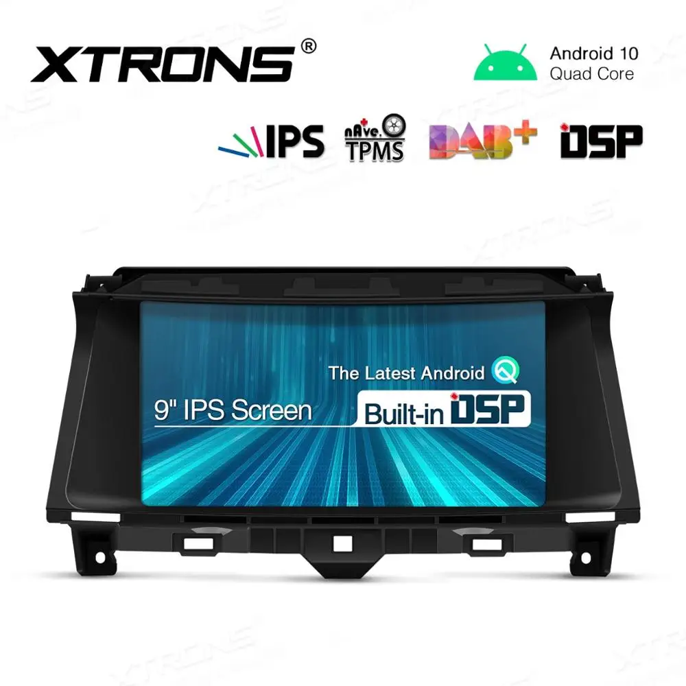 " Android 10,0 Q OS автомобильный мультимедийный навигатор gps для Honda Accord 2008-2012 со встроенным DSP и полной поддержкой выхода RCA