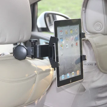 

Universal Car Seat Mount Telescopic Tablet Sponge Pad Holder Bracket Clamp Rack For IPad For Car Rotary Adjustable Stable