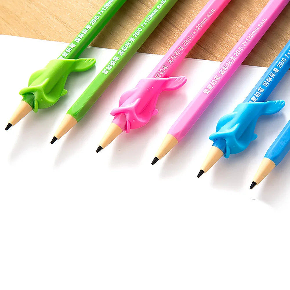 10 Pc 2018 New  Creative Children Pencil Holder Correction Hold Pen Writing Grip Posture Tool Fish